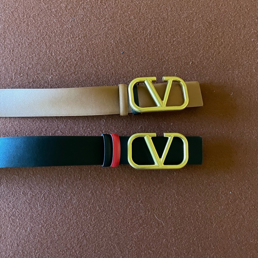Bundle of two belts